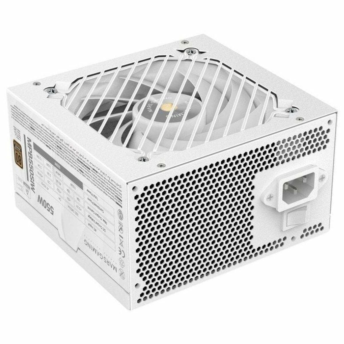 Gaming Mpb550Siw Power Supply Unit 550 W 24-Pin Atx Atx (White)
