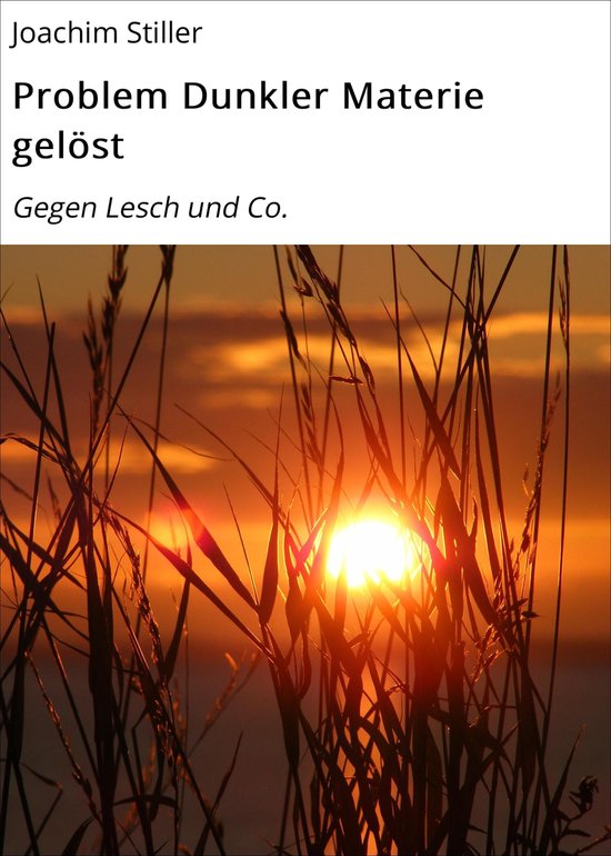 Problem Dunkler Materie gelöst - cover