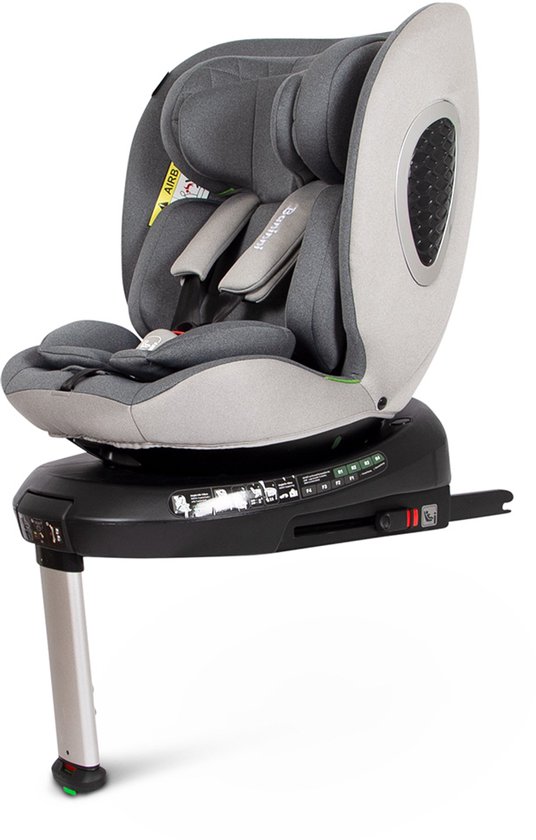 Baninni Autostoel 360° i-Size 40-150cm - 36kg Tullio Grijs van Baninni — afbeelding 2