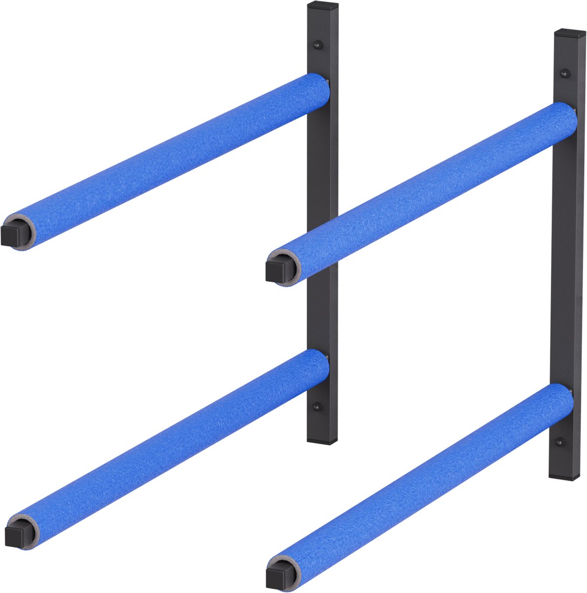 QLS WSC2 BLEUW Hanghaak Ophangsysteem Plafondhaak Garage voor Ladder Fiets Gereedschap Opslag - 2 Stuks 10324