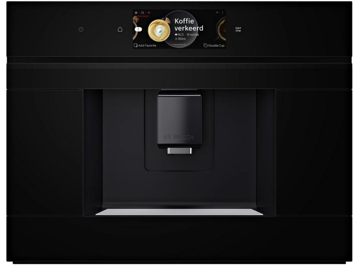 Bol.com Bosch CTL7181B0 - Serie 8 - Volautomaat inbouw koffiemachine - Zwart - Home Connect - Auto Milk Clean aanbieding
