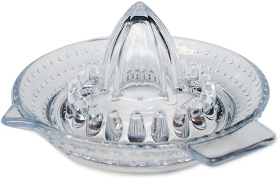 Luminarc Citruspers Handmatig - Glas - Citroenpers - Limoenpers - Fruitpers - Hand Juicer - Handpers - Ø13cm van Merkloos — afbeelding 4