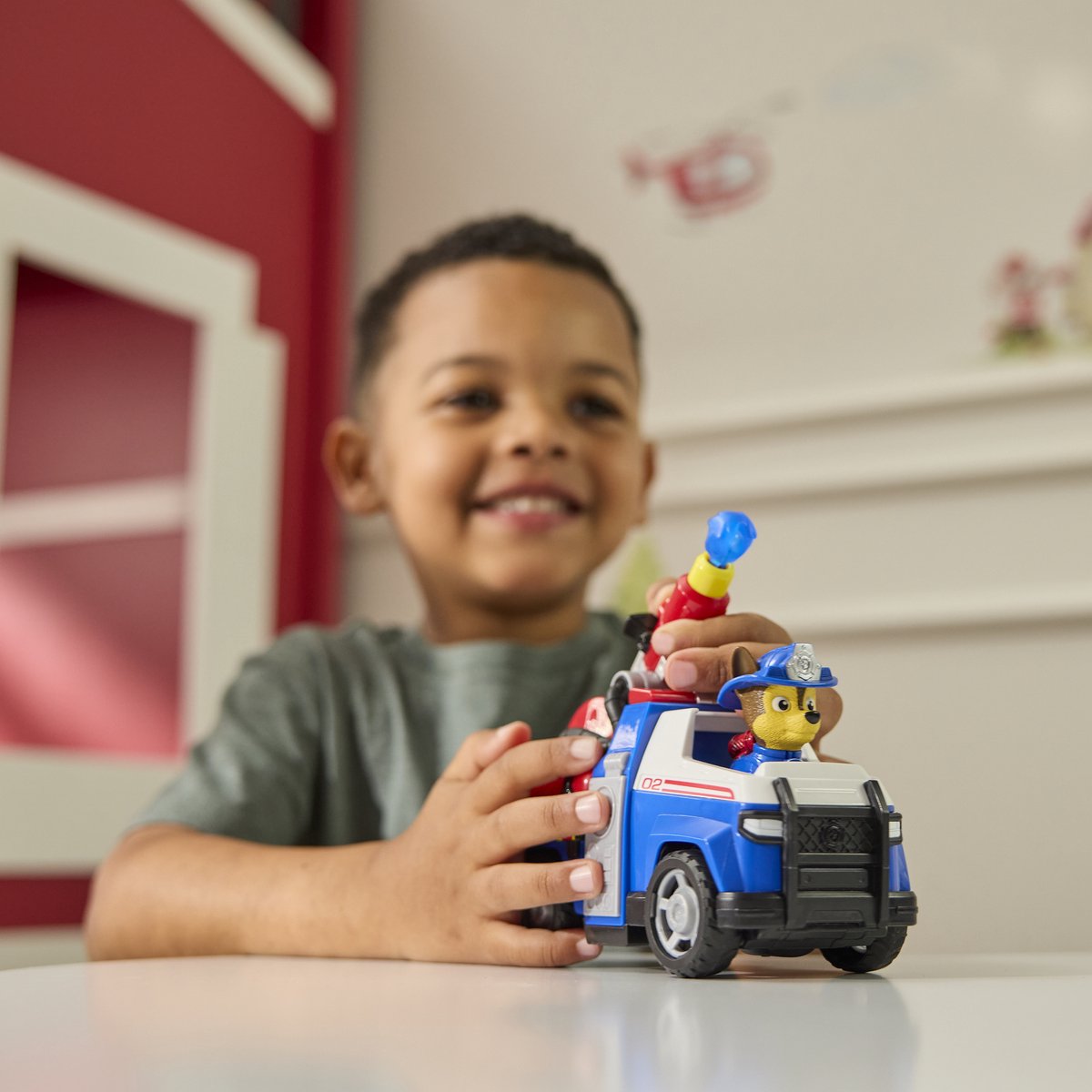 PAW Patrol - Brandweerredding - Chase Politieauto - Speelgoedauto met speelfiguur — afbeelding 9