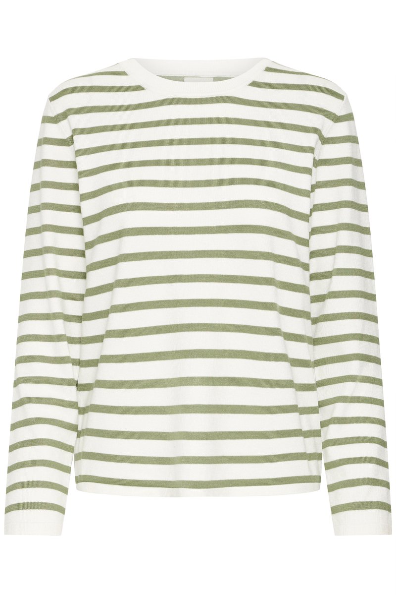 ICHI - IHLULS O-NECK LS - Dames - Gebreide truien