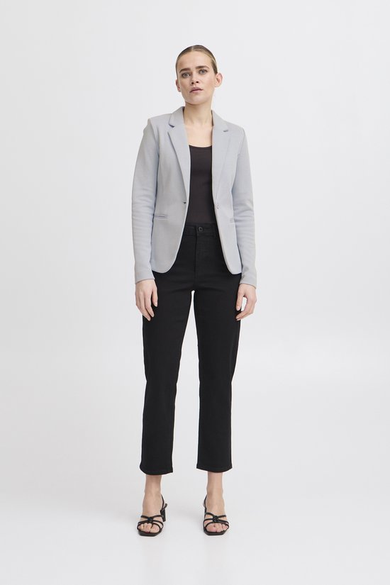 ICHI Ihkate Pique Bl dames Zakelijke blazer