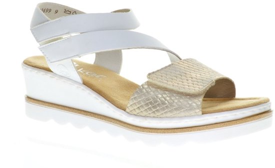 Rieker Sandalen Wit Verstelbaar maat 38 bol