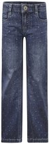 No Way Monday Meisjes Wide Leg Fit Jeans - Blue jeans