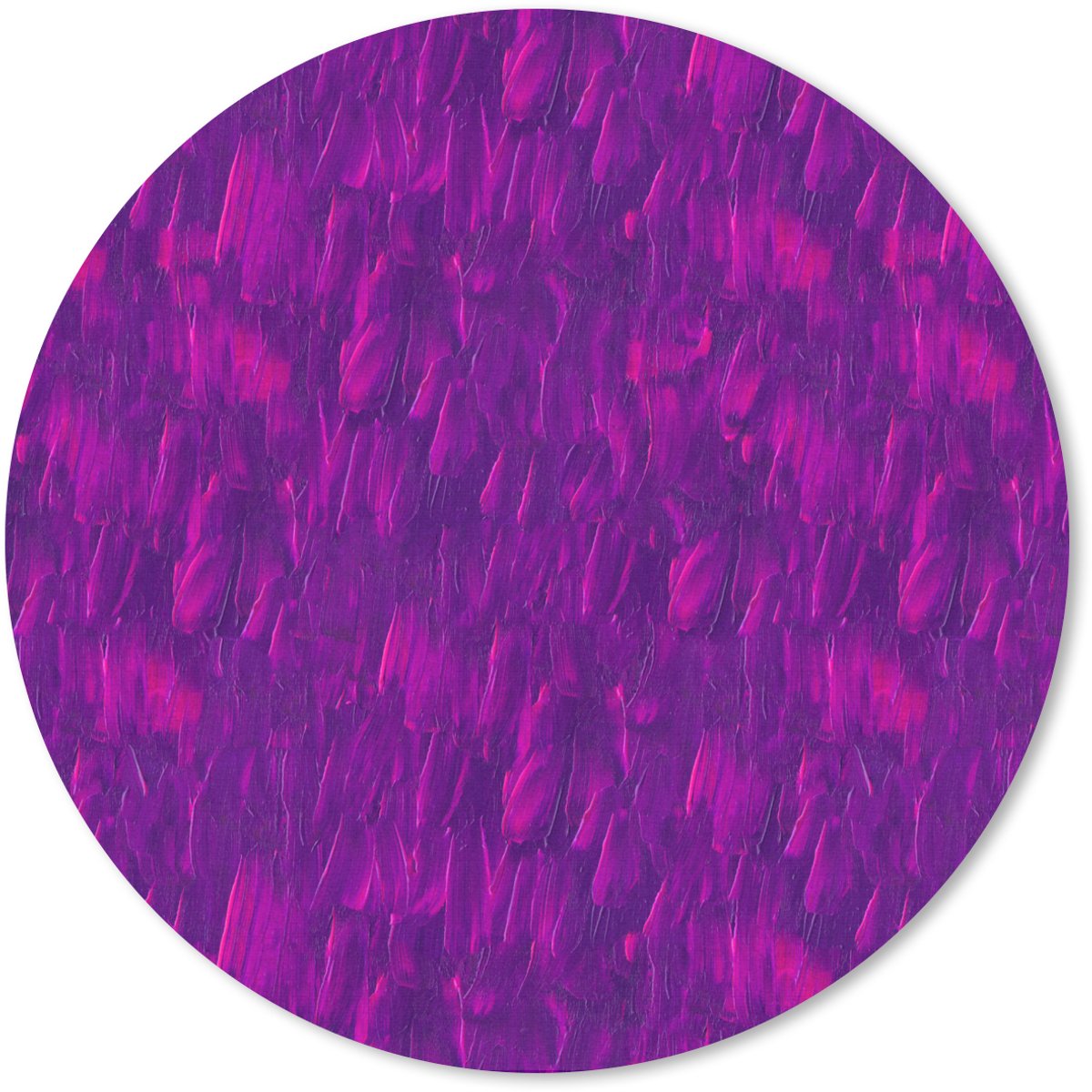 Muismat rond 30x30 cm - Mousepad Olie - Verf - Texturen - Fel - Ronde muismatten
