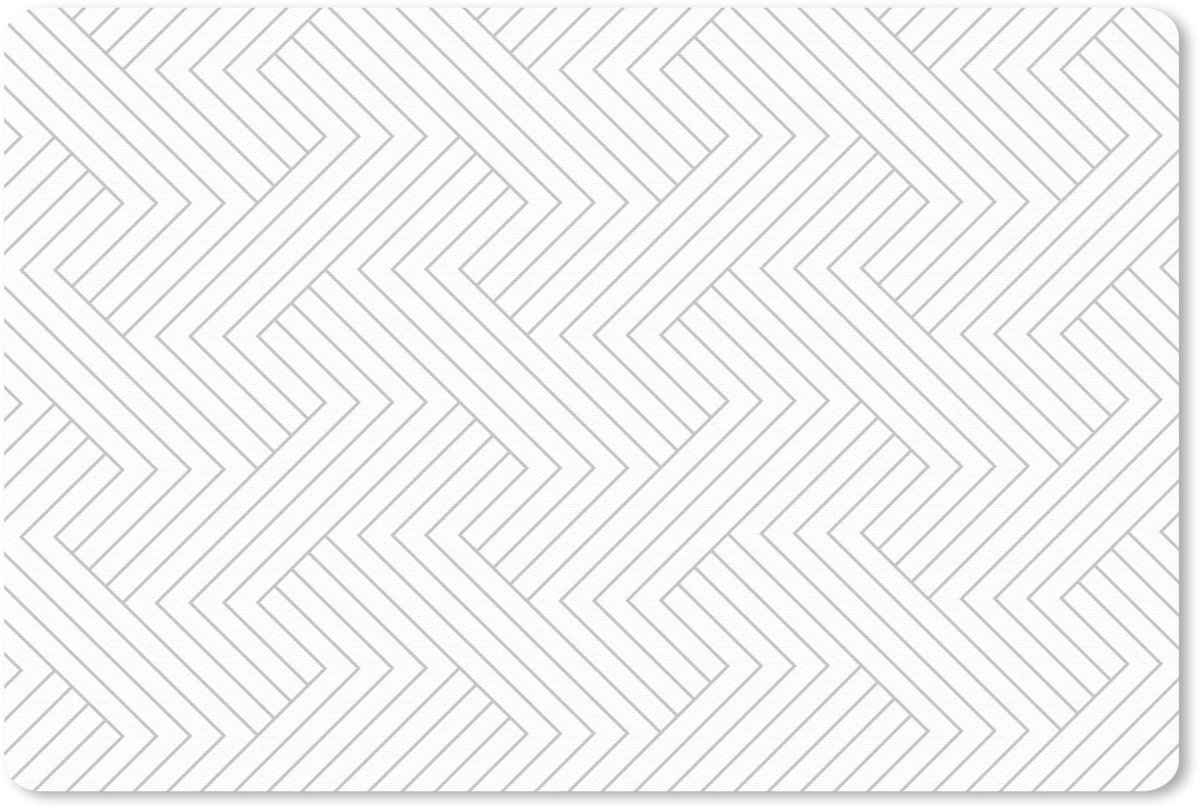 Muismat 27x18 cm - Mousepad Grafisch - Patroon - Modern - Muismatten