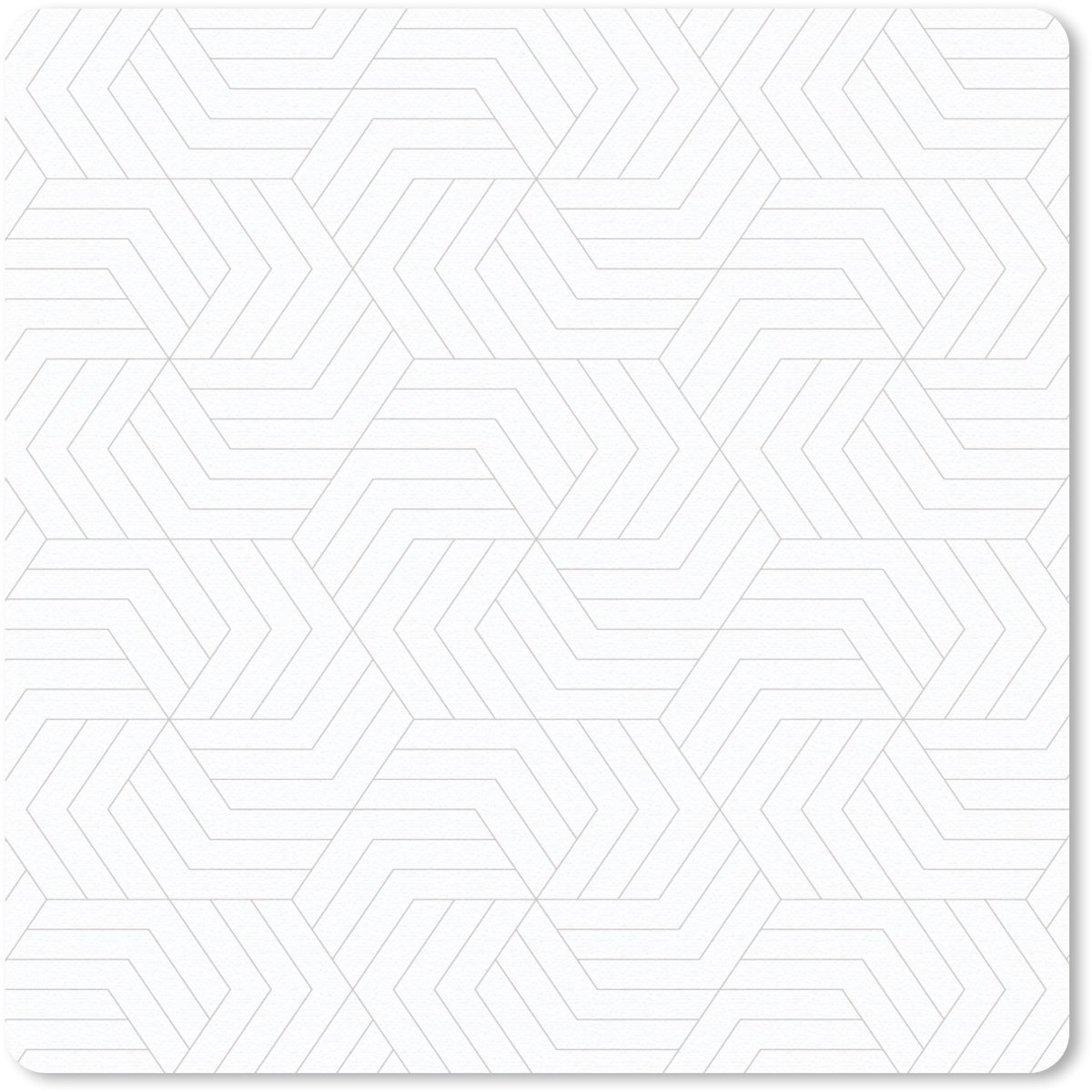 Muismat 20x20 cm - Mousepad Grafisch - Patroon - Modern - Muismatten