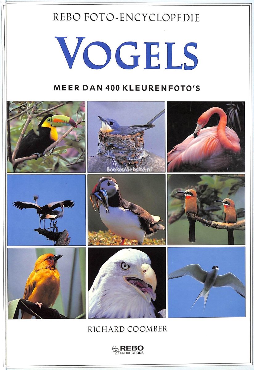 Omslag van VOGELS FOTO ENCYCLOPEDIE