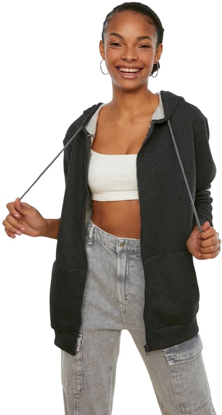 Sweat Basis à manches standard Trendyol