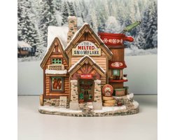 Lemax - 'The Melted Snowflake' - Verlicht gebouw