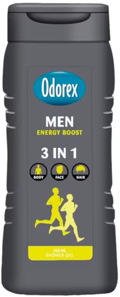 Odorex Douchegel For Men 3-in-1 Energy Boost - 300 ml