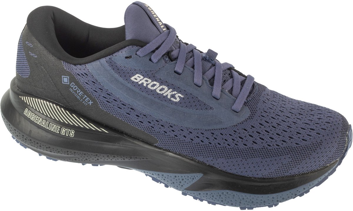 Brooks Adrenaline GTS 24 GTX Mannen Marineblauw Hardloopschoenen