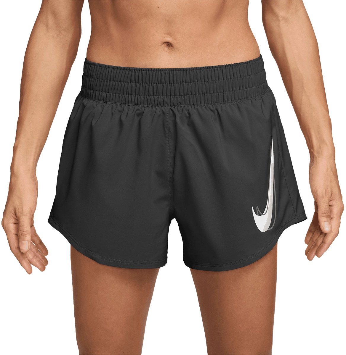 Nike one dri-fit hardloopshorts in de kleur . Zwart