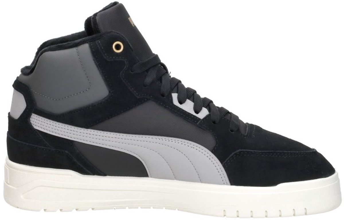 Puma Shuffle Downtown Sneakers Hoog Zwart
