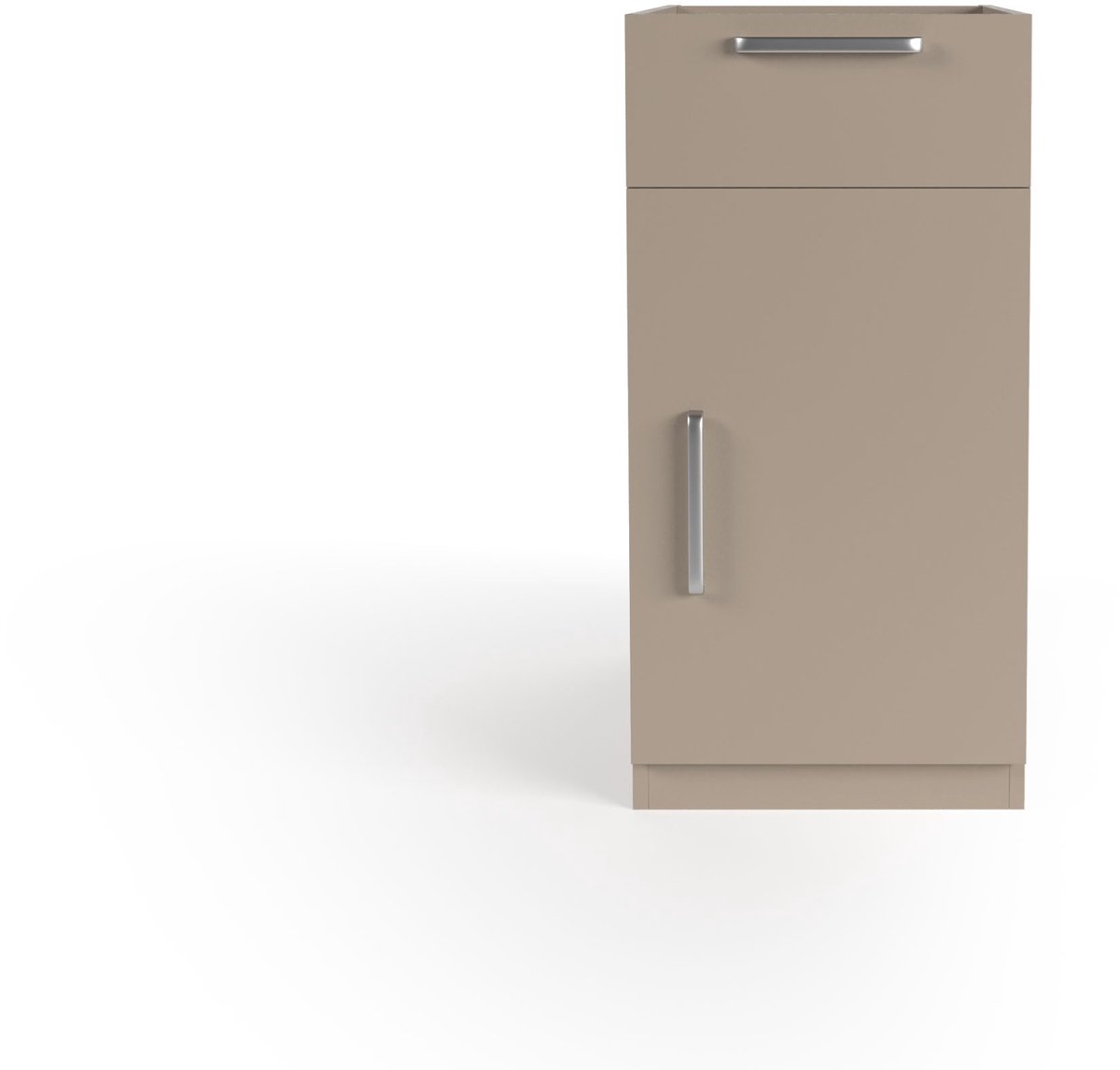 Wasophoogte Keukenkast - Onderkast keuken - Module N2 - 700(D)*450(B)*910(H) mm - Taupe