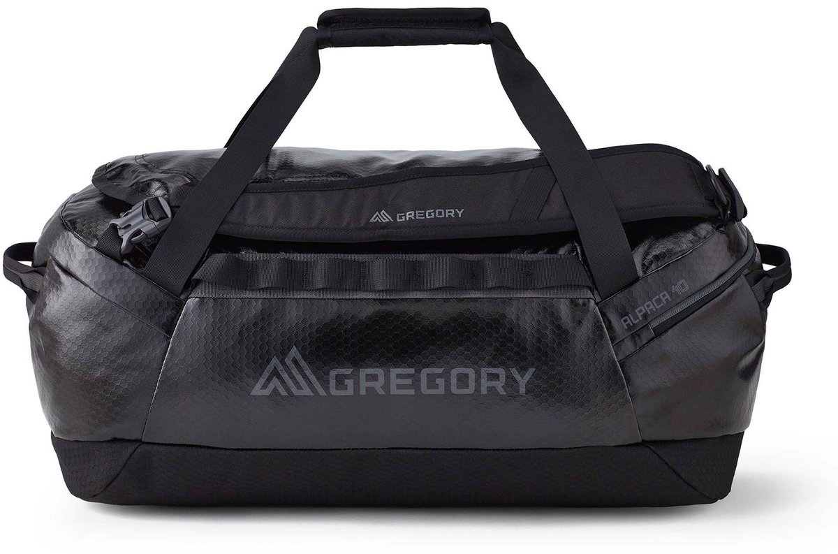 GREGORY reistas rugzak Alpaca 40 Duffle Obsidian Black zwart