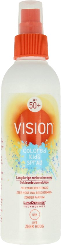 Vision Colored Kids - Zonnebrand Spray - SPF50+ - 180ml