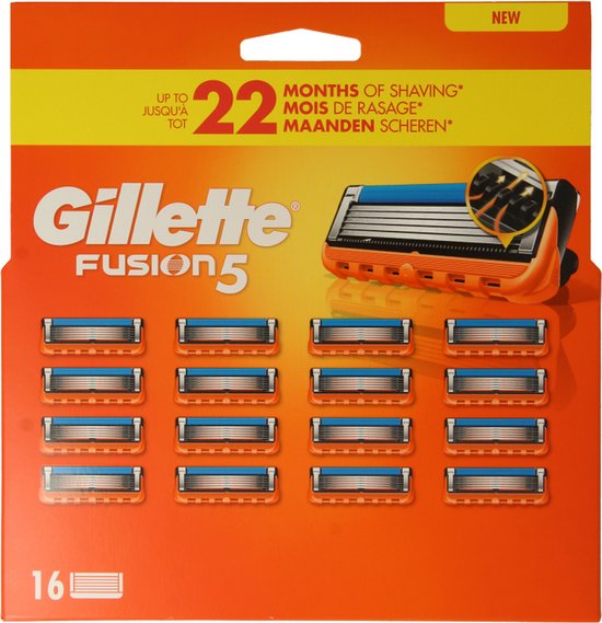 Gillette Scheermesjes Fusion 5 - 16 stuks