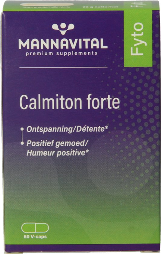 Mannavital Calmiton Forte 60 Capsules