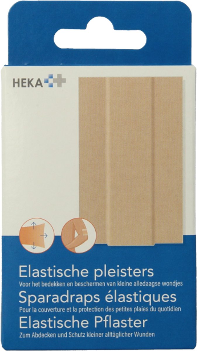 Goedkoopste Heka Elastische pleister 10 x 6cm 10 Stuks