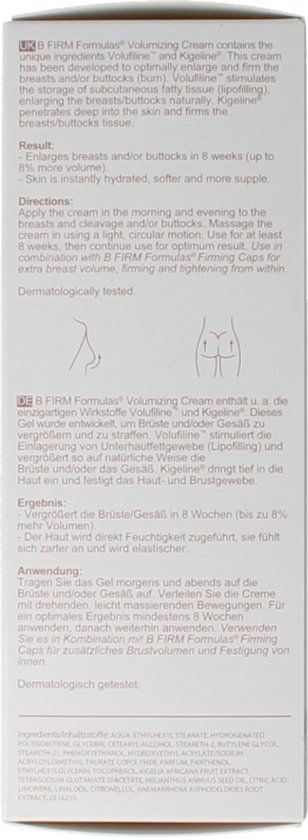 Breastgro Volumizing Cream Bodycrème - 100 ml
