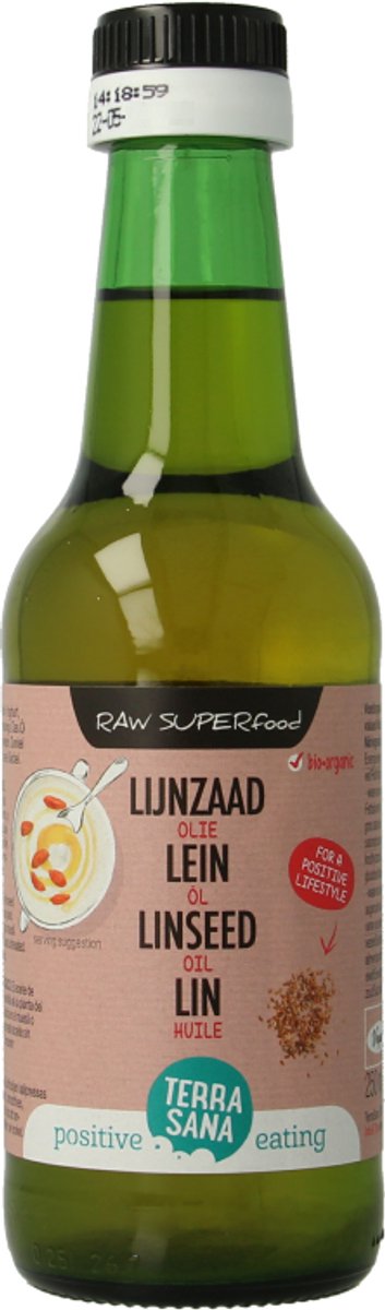 Lijnzaadolie Koudgeperst - 250 ml