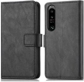 Coque Sony Xperia 1 IV iMoshion Luxe Booktype - Zwart