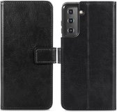 imoshion Hoesje - Geschikt voor Samsung Galaxy S21 - Luxe Bookcase - Zwart