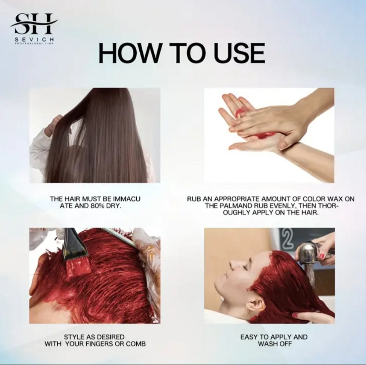 Haarwax grijs haarwax met kleur makkelijk in gebruik en van goede kwaliteit