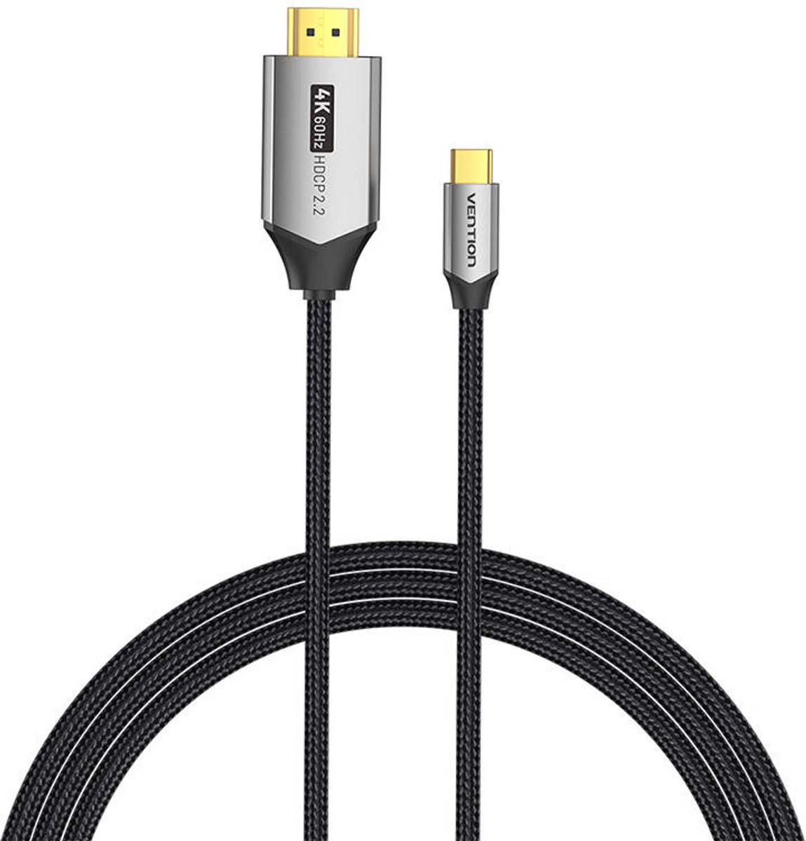 Vention Usb-C Hdmi-Kabeladapterconverter Voor Laptop Tv 4K