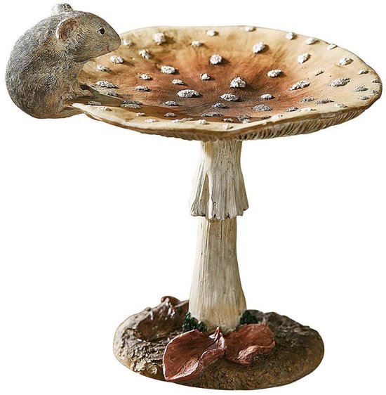 LOBERON Champignon d'ornement Isolise marron