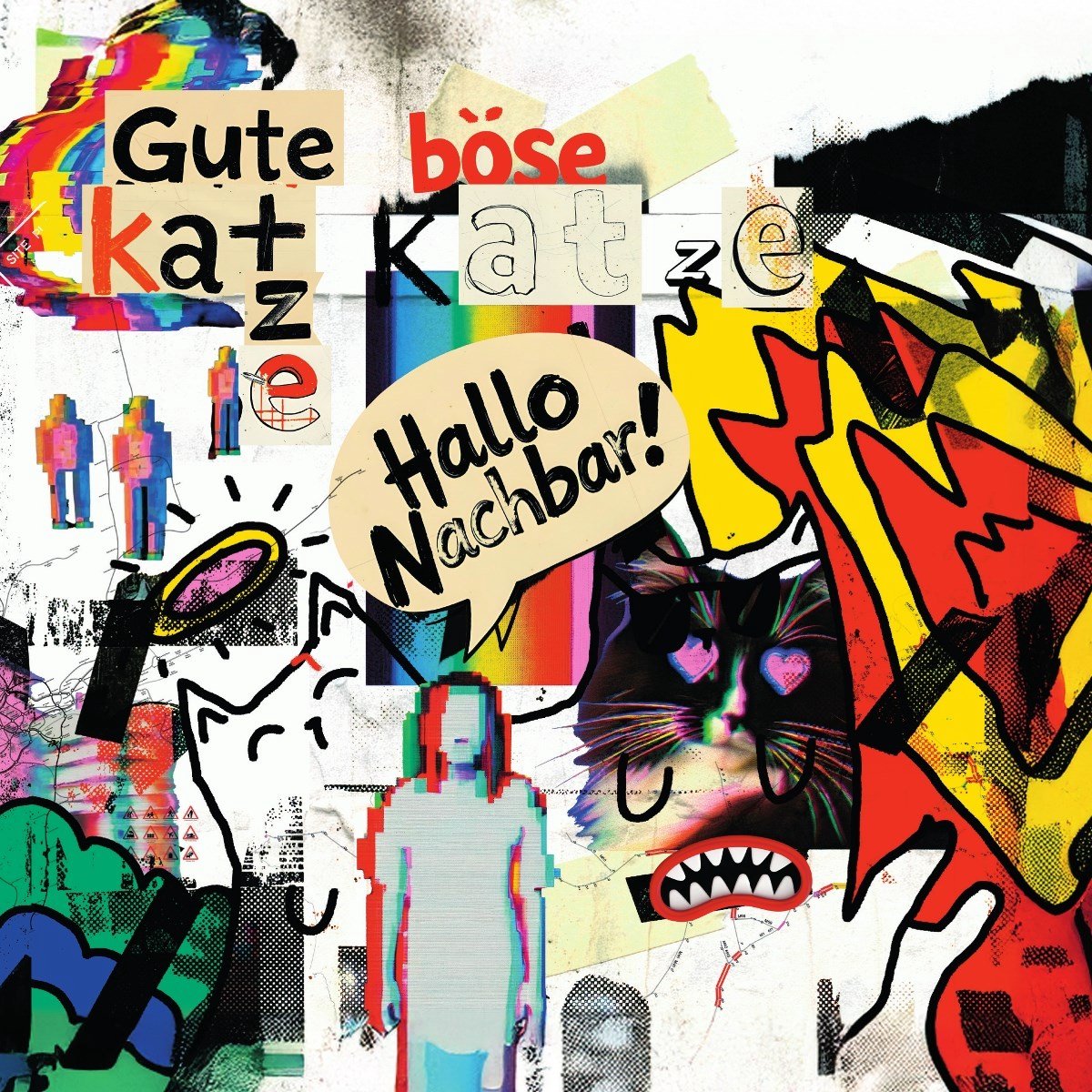 Gute Katze Böse Katze - Hallo Nachbar! (7" Single)