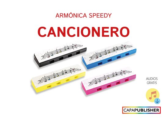 Cancionero infantil para armónica Speedy - cover