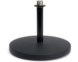 Ibiza SMG02 tafelstatief voor microfoon met verzwaarde metalen voet, 19,5 cm