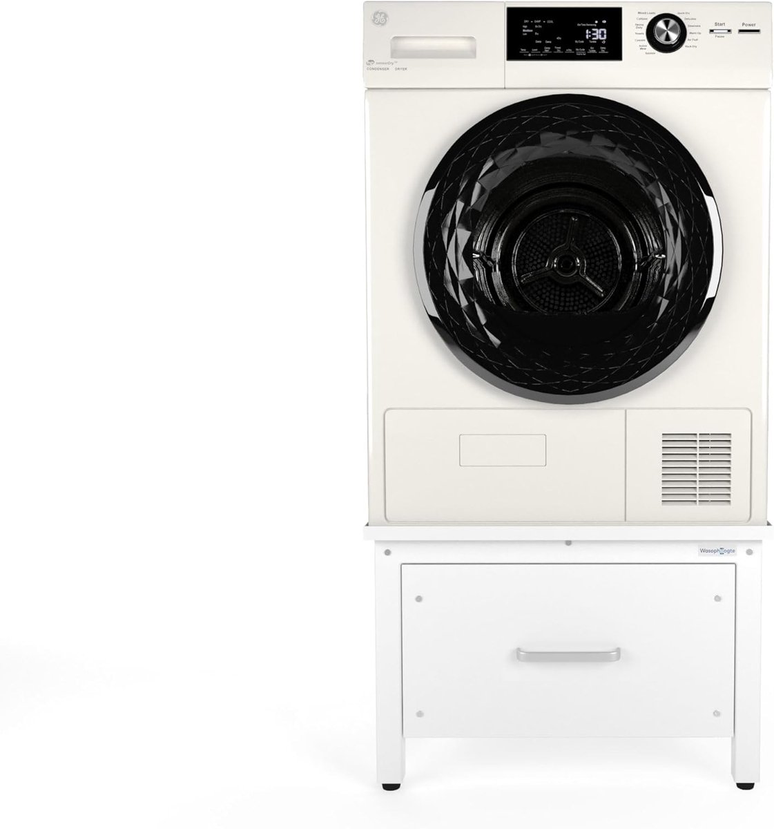 Lexium Wasmachine verhoger met lade - Wasmachine verhoger - Wasmachine sokkel - Wasmachine verhoger met lade - Wasmachine opbouwmeubel