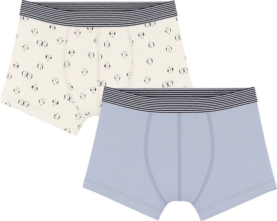 Ensemble Petit Bateau avec boxer en coton imprimé pingouin pour enfant