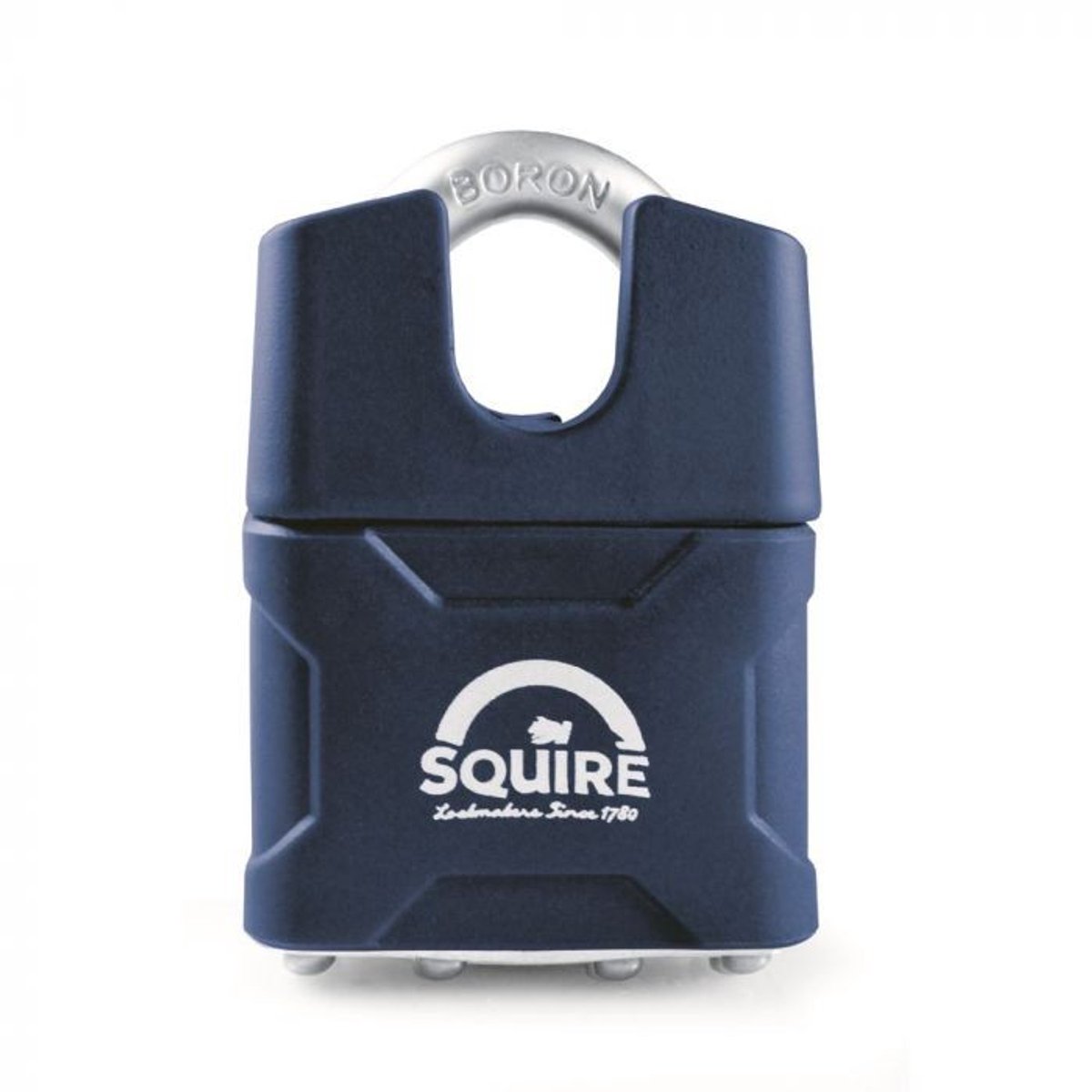 Hangslot Squire Stronglock 37CS - Gelamineerd slot met sleutel - Robuust en compact hangslot - Gesloten beugel - 44 mm