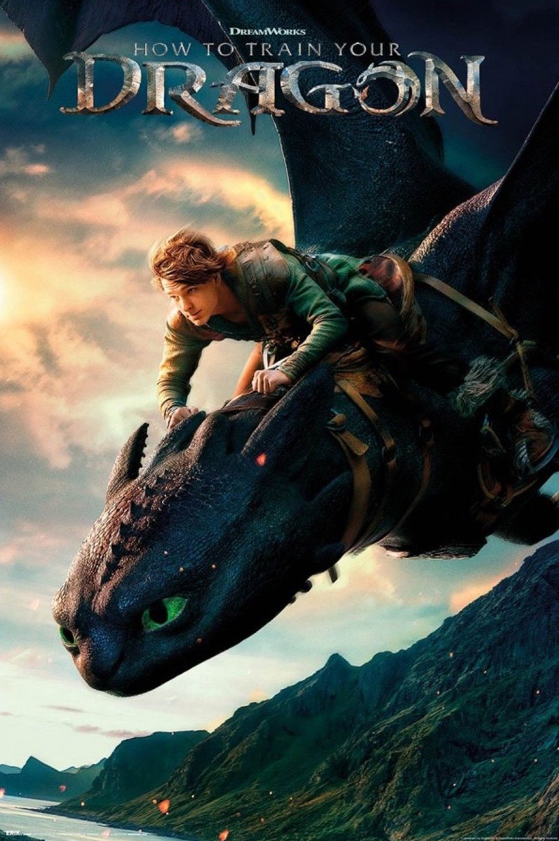 Grupo Erik Poster How To Train Your Dragon - Live Action 61x91,5cm Divers