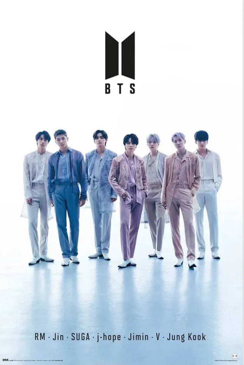 Grupo Erik Poster BTS - 3 61x91,5cm Divers