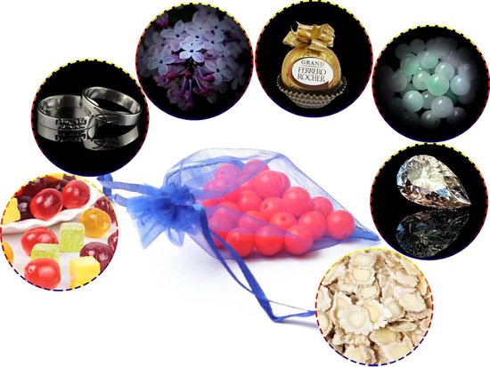 Organza zakje met een trekkoordje, voor geschenken | RAJA