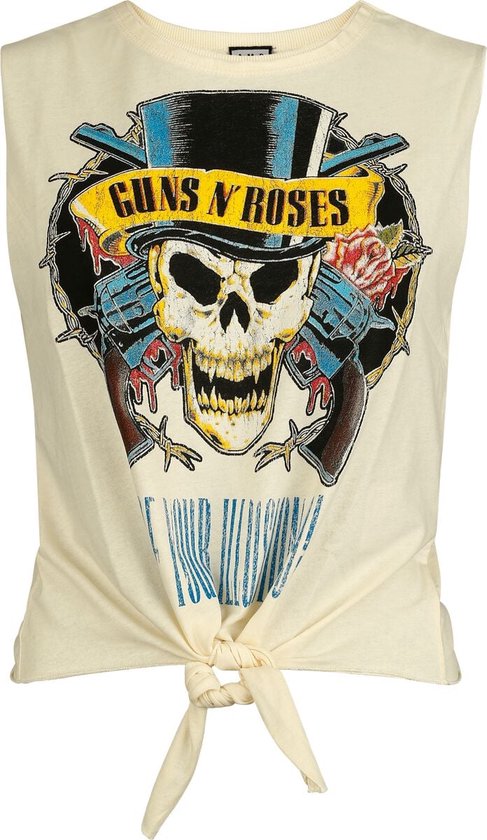 Collection Guns N' Roses Amplified - T-shirt femme Use Your Illusion - blanc - L