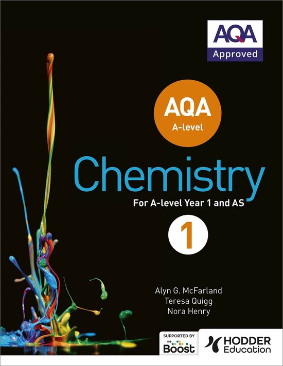 AQA A Level Chemistry Student Book 1 - cover