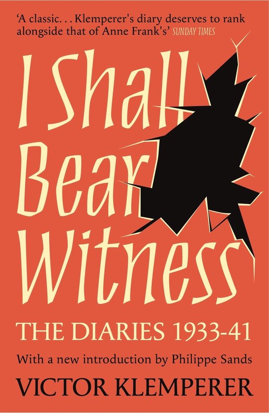 I Shall Bear Witness - cover