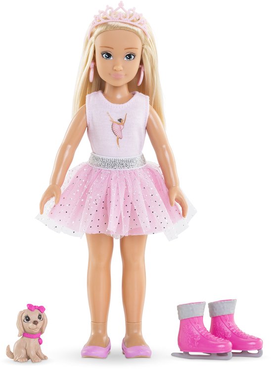Corolle Girls - Valentine Ballerina Modepop Set — afbeelding 3