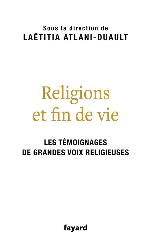 Religions et fin de vie - cover