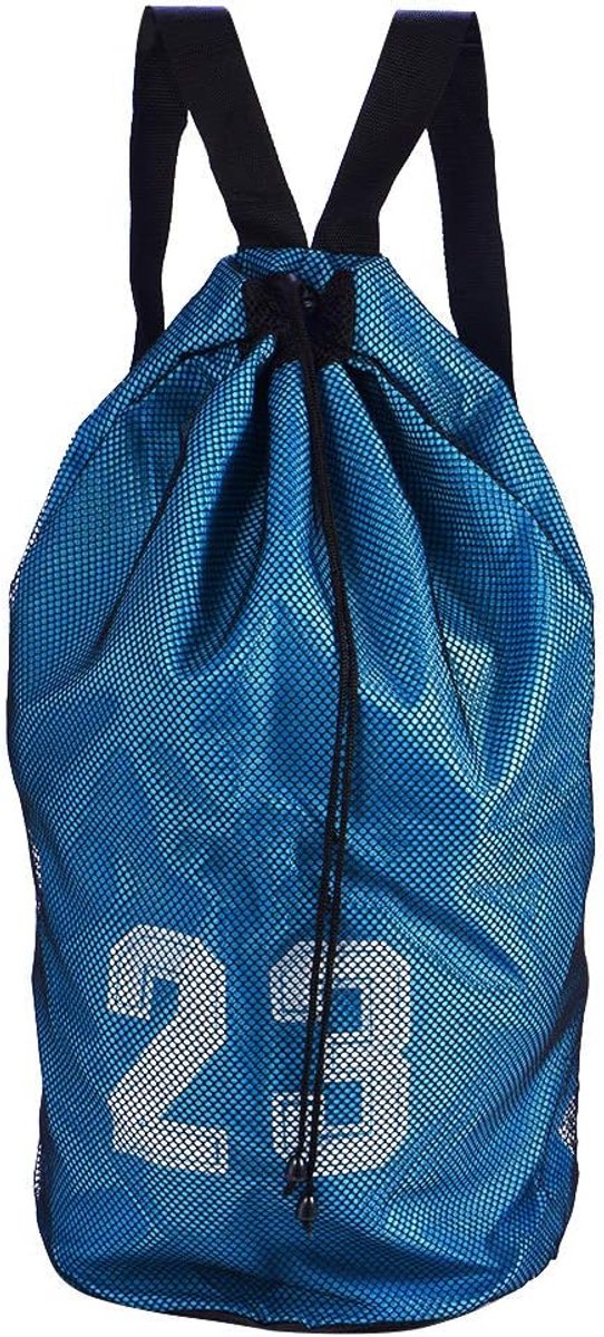 Multifunctionele Outdoor Opbergzak, Waterdichte Sportrugzak met Trekkoordsluiting - Blauw
