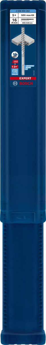 Bosch EXPERT SDS max-8X hamerboor 16 x 400 x 540 mm 5-delig